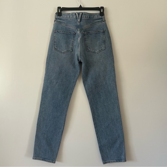 Veronica Beard NWT Ryleigh Slim Straight High Rise Denim Jeans Amethyst Size 24 - Picture 5 of 7